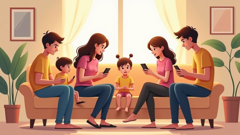 Entre Telas e Abraços: Como Encontrar um Uso Saudável do Celular na Vida em Família